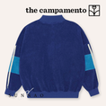 Gallery viewerに画像を読み込む, <The Campamento> Blue Color Block Zipped Sweatshirt　
