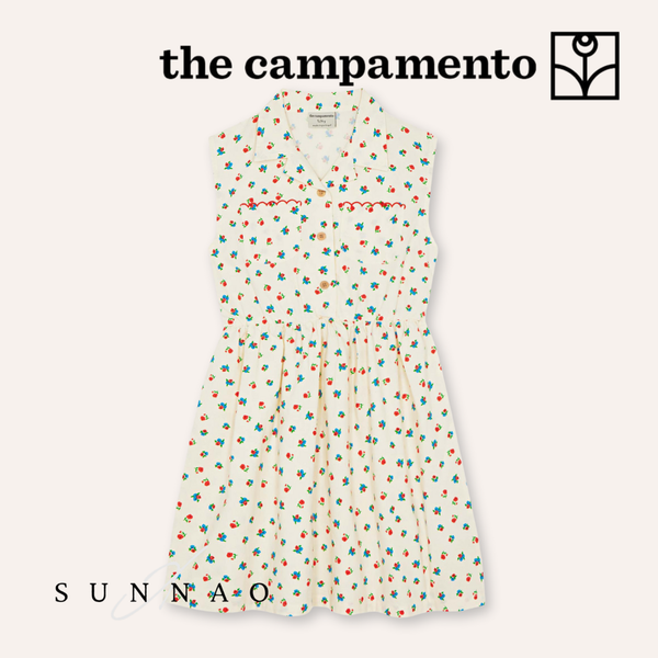 <The Campamento> Small Flowers Allover Dress