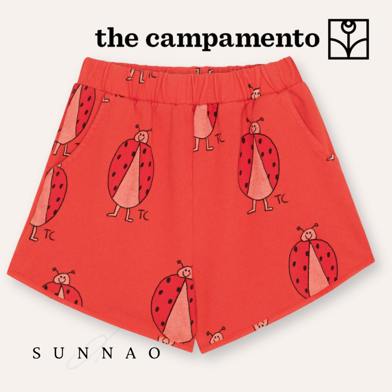 <The Campamento> Ladybug Allover Shorts
