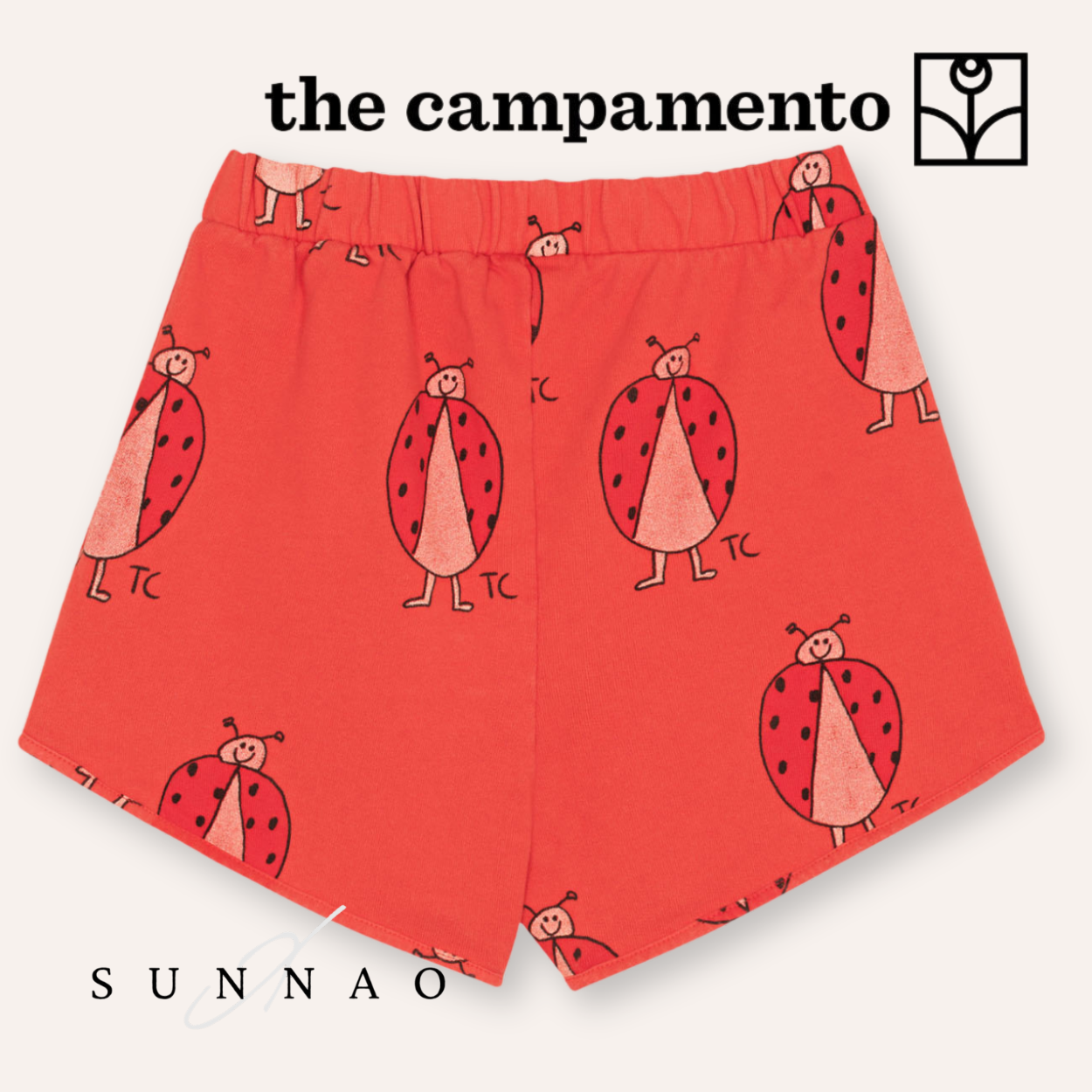 <The Campamento> Ladybug Allover Shorts