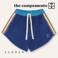 Gallery viewerに画像を読み込む, <The Campamento> Blue Color Block Shorts　
