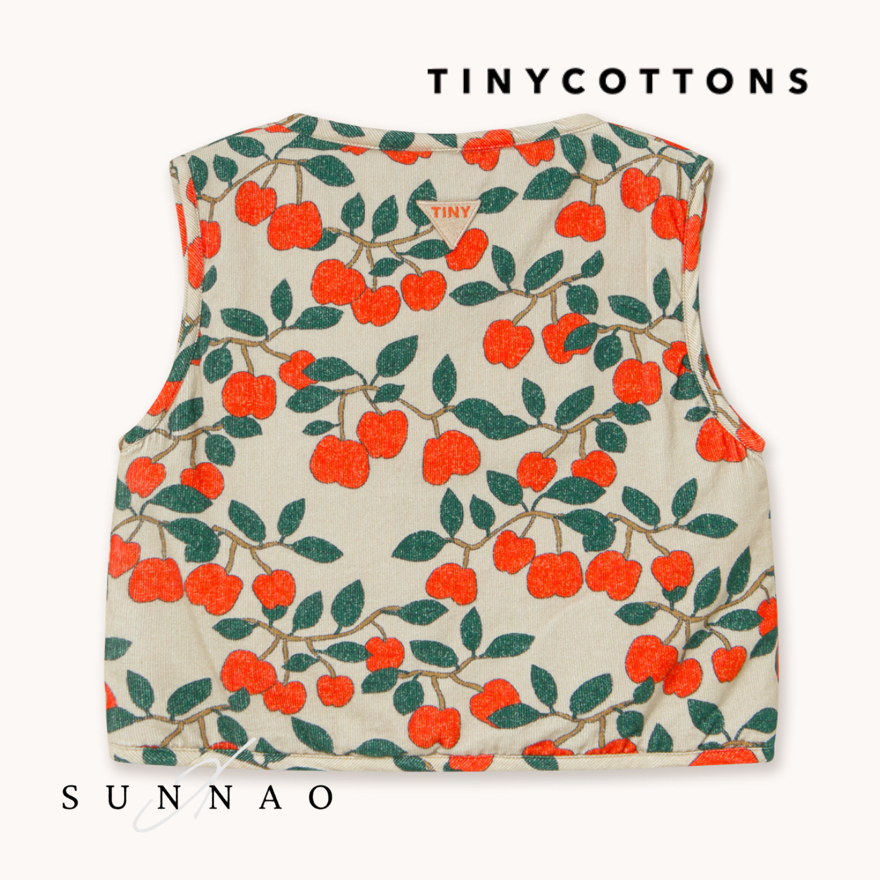 <TINYCOTTONS> Tiny Apples Vest　