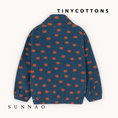 Load image into Gallery viewer, <TINYCOTTONS> CAMELIAS MOCKNECK SWEATSHIRT - light navy　
