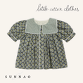 Gallery viewerに画像を読み込む, 【送料無料】<Little Cotton Clothes> Lara Blouse Thistle Floral（2-6Y）
