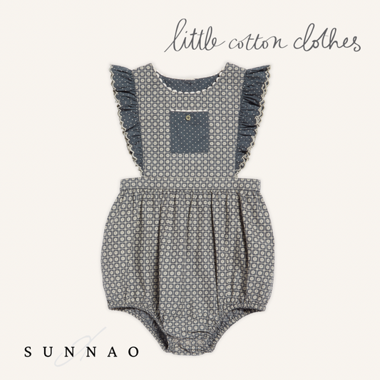 【送料無料】<Little Cotton Clothes>  Bridget Romper Tessera Floral（6M-3Y）