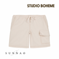 Gallery viewerに画像を読み込む, 【予約／送料無料】<STUDIO BOHEME PARIS> BERMUDA CARGO - OFF WHITE （24M-8Y）
