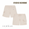 Gallery viewerに画像を読み込む, 【予約／送料無料】<STUDIO BOHEME PARIS> BERMUDA CARGO - OFF WHITE （24M-8Y）
