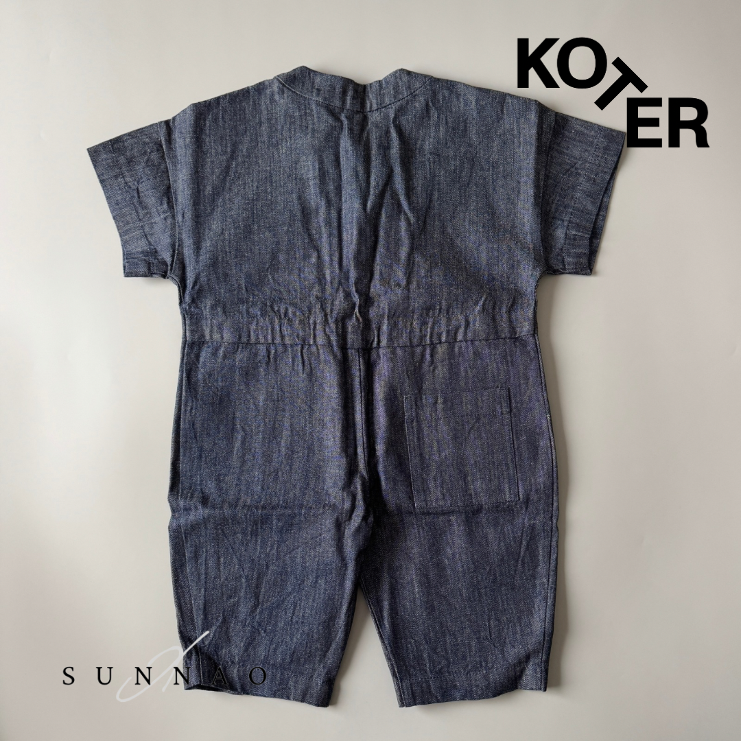 <Studio Koter> RAE ROUNDED OVERALL BOILERSUIT（12M-7Y）