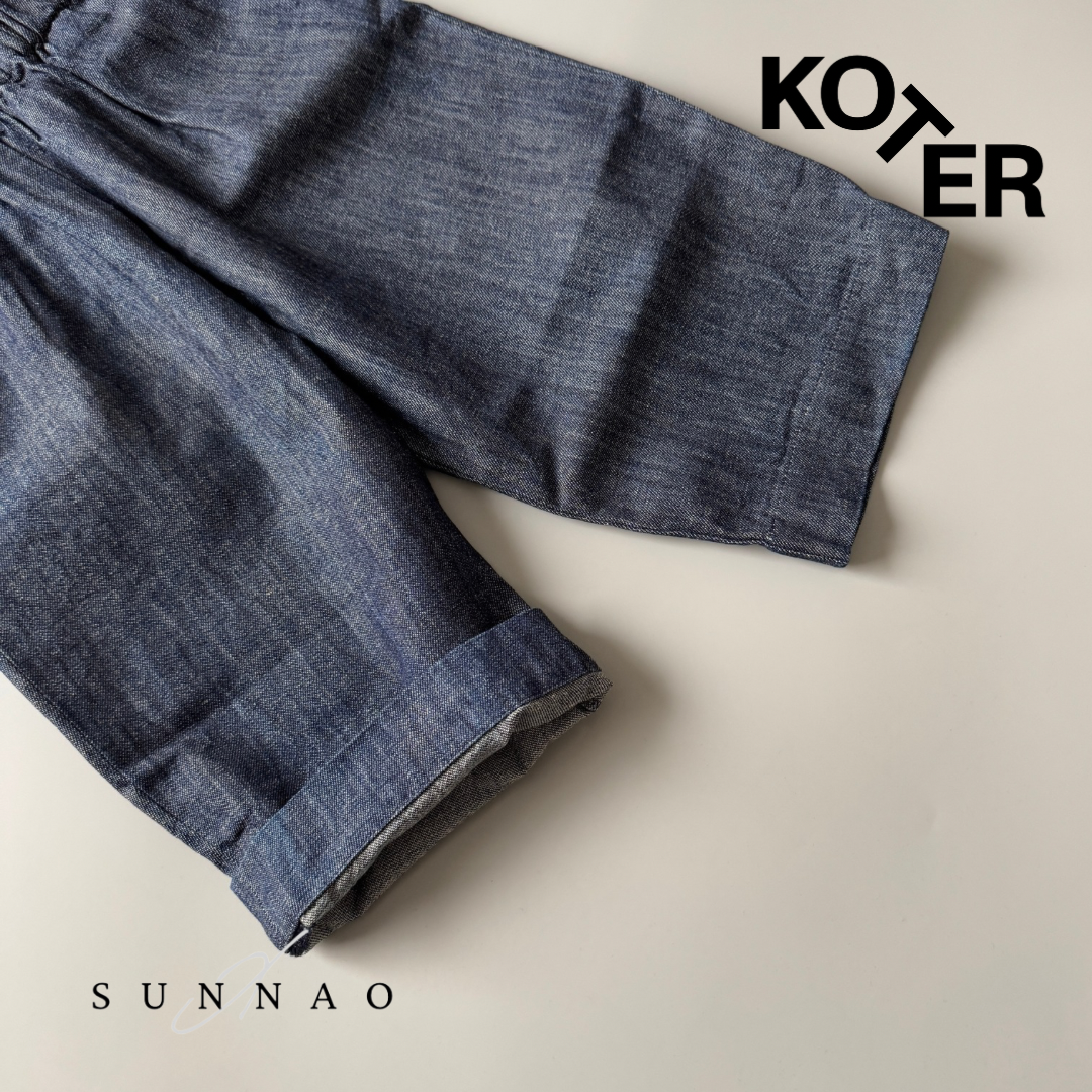 <Studio Koter> EVER DENIM STRAIGHT TROUSER（18M-7Y）