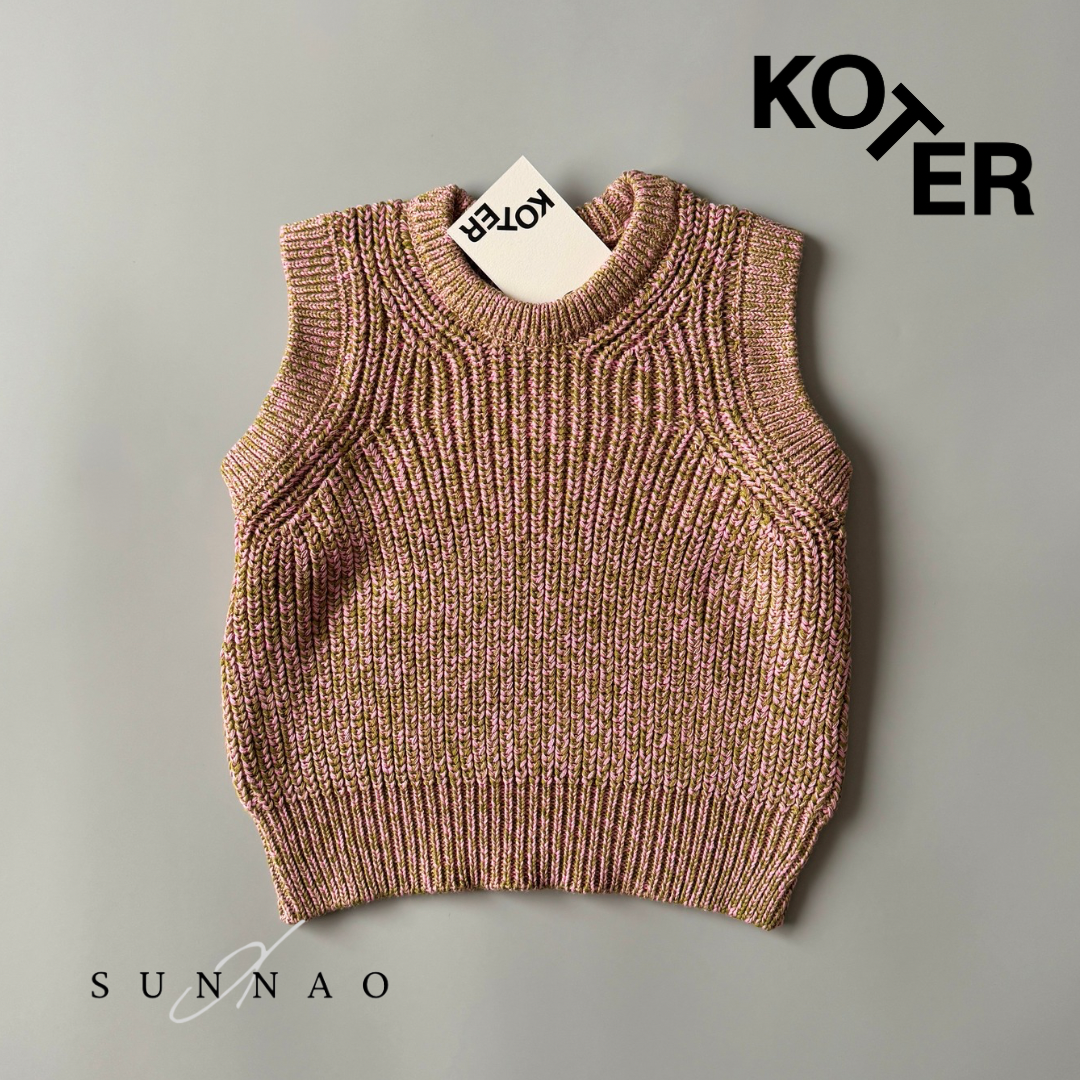 <Studio Koter>SKYE KINTTED VEST（1-7Y）