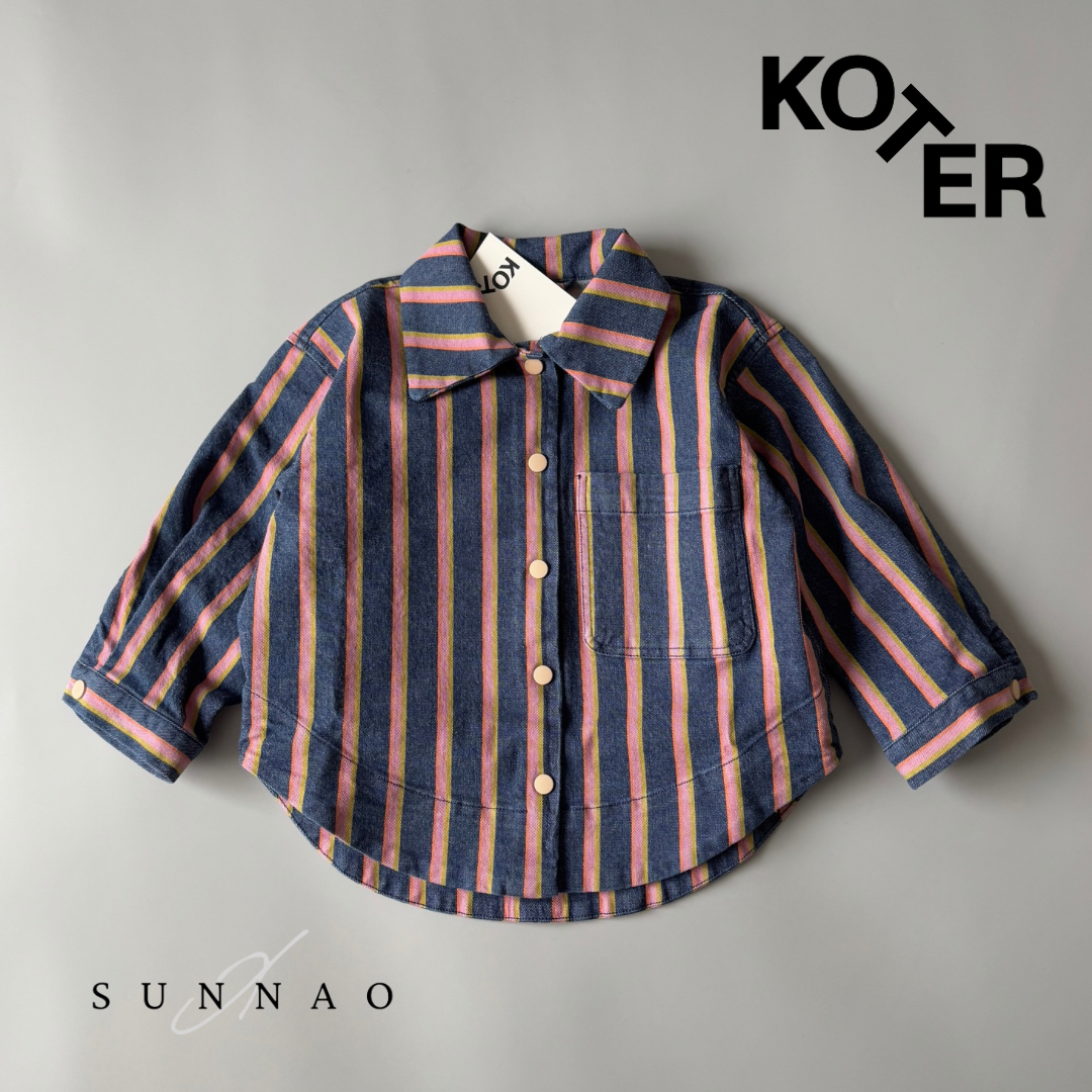 <Studio Koter>JAGGER DENIM SHIRTS（1-7Y）