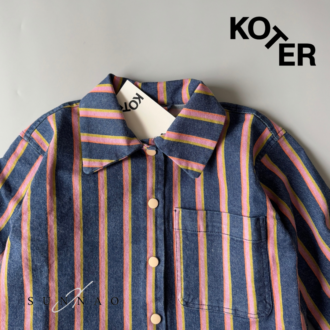 <Studio Koter>JAGGER DENIM SHIRTS（1-7Y）