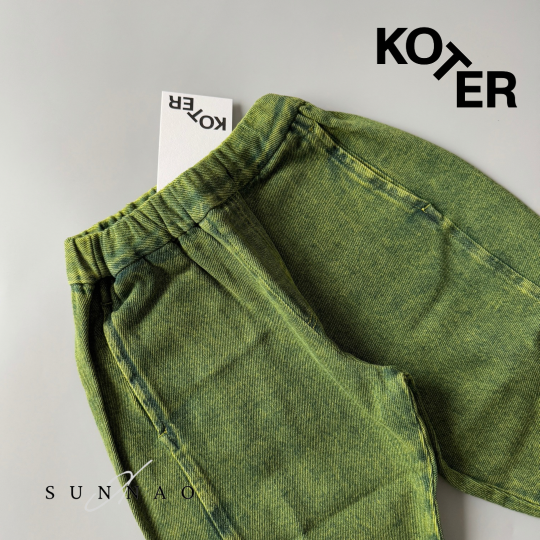 <Studio Koter> MANU OVERDYE DENIM（12-18M）