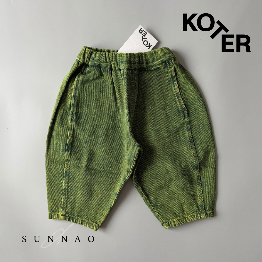 <Studio Koter> MANU OVERDYE DENIM（12-18M）