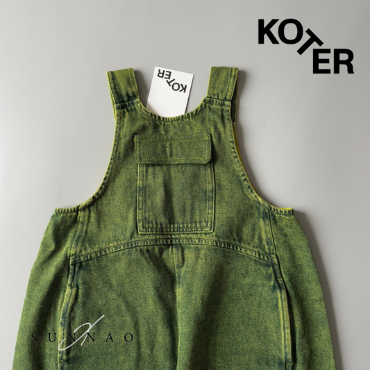 <Studio Koter> KAI OVERDYE DENIM DUNGAREES（18M-7Y）