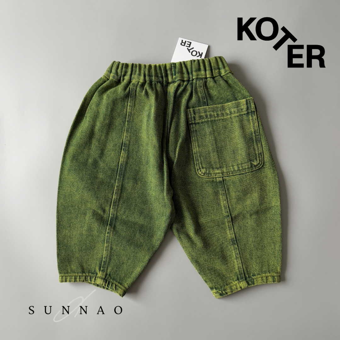 <Studio Koter> MANU OVERDYE DENIM（12-18M）