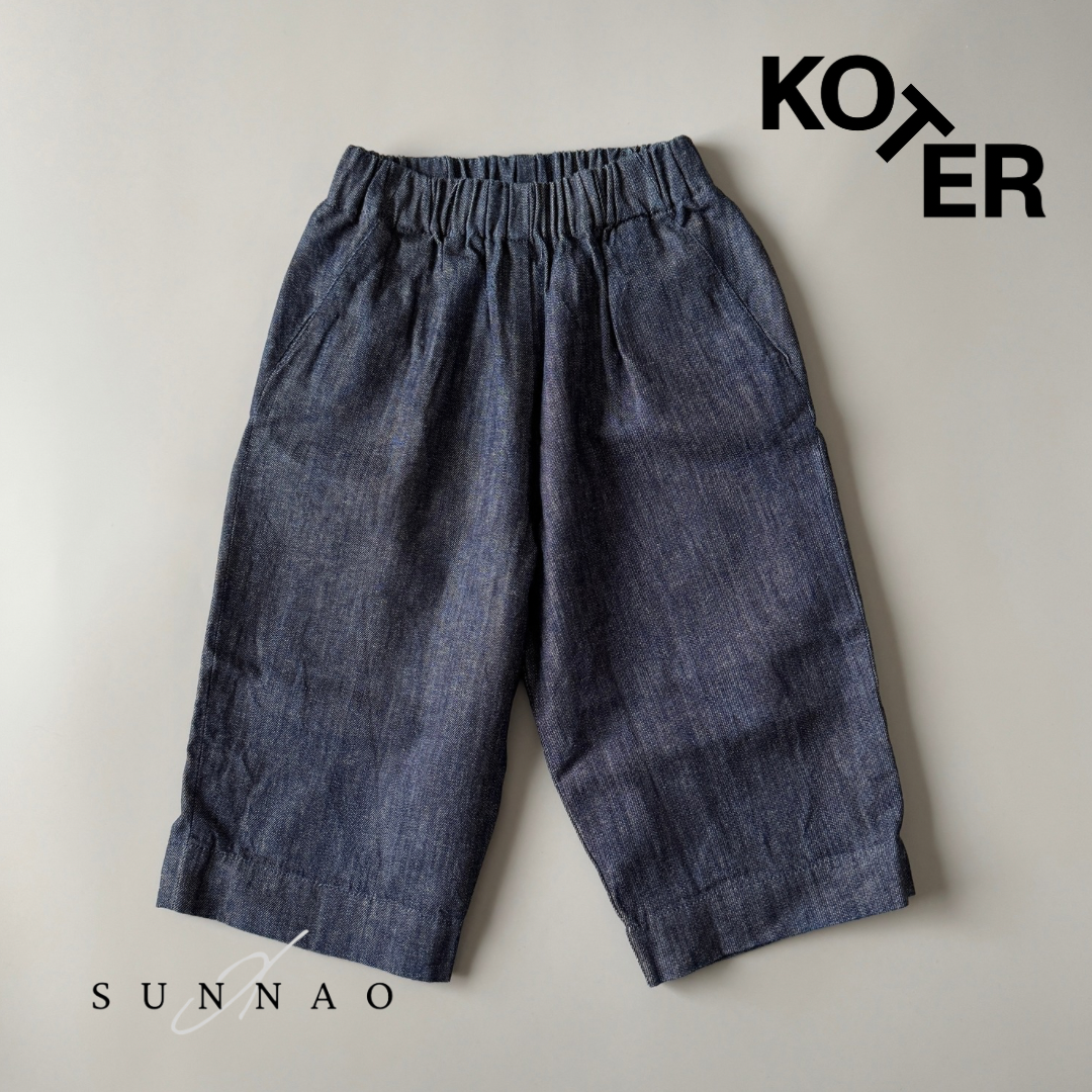 <Studio Koter> EVER DENIM STRAIGHT TROUSER（18M-7Y）