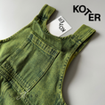 Gallery viewerに画像を読み込む, <Studio Koter> KAI OVERDYE DENIM DUNGAREES（18M-7Y）
