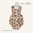 Gallery viewerに画像を読み込む, 【送料無料】<Little Cotton Clothes>Bridget Romper Patchwork Print（6M-4Y）
