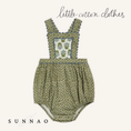 Gallery viewerに画像を読み込む, 【送料無料】<Little Cotton Clothes> Dhalia Romper Hawthorn Floral （6M-4Y）
