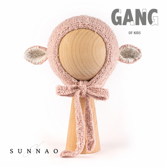 <GANG OF KIDS>Sheep hat - Rose