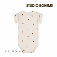 Gallery viewerに画像を読み込む, 【予約／送料無料】<STUDIO BOHEME PARIS> BODYSUIT BAMA - OFF WHITE / ICE CREAM （12M-24M）
