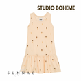 Gallery viewerに画像を読み込む, 【予約／送料無料】<STUDIO BOHEME PARIS> DRESS PLAYA - VANILLA / ICE CREAM（18M-4Y）
