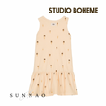 Gallery viewerに画像を読み込む, 【予約／送料無料】<STUDIO BOHEME PARIS> DRESS PLAYA - VANILLA / ICE CREAM（18M-4Y）
