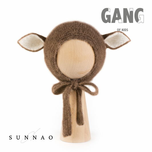 <GANG OF KIDS>Fairy hat bonnet - Dark Beige