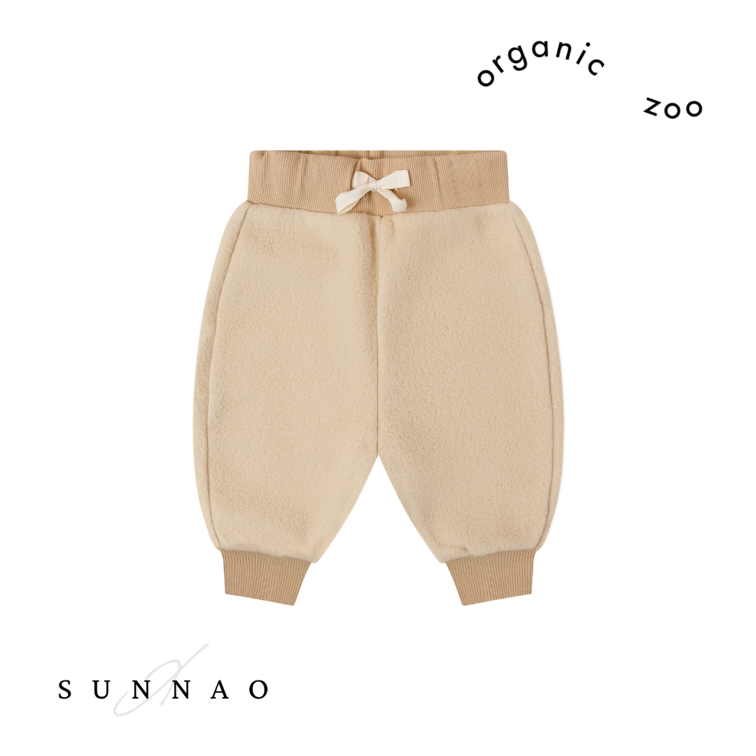 <Organic zoo>Warm Sand Fleece Sweatpants（1-4Y）-Organic zoo-SUNNAO