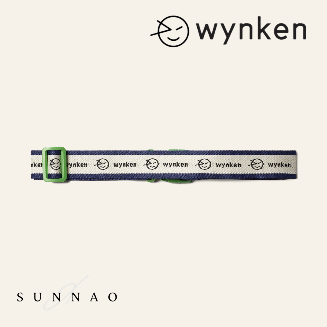 <Wynken> WYNKEN BELT - PYTHON GREEN
