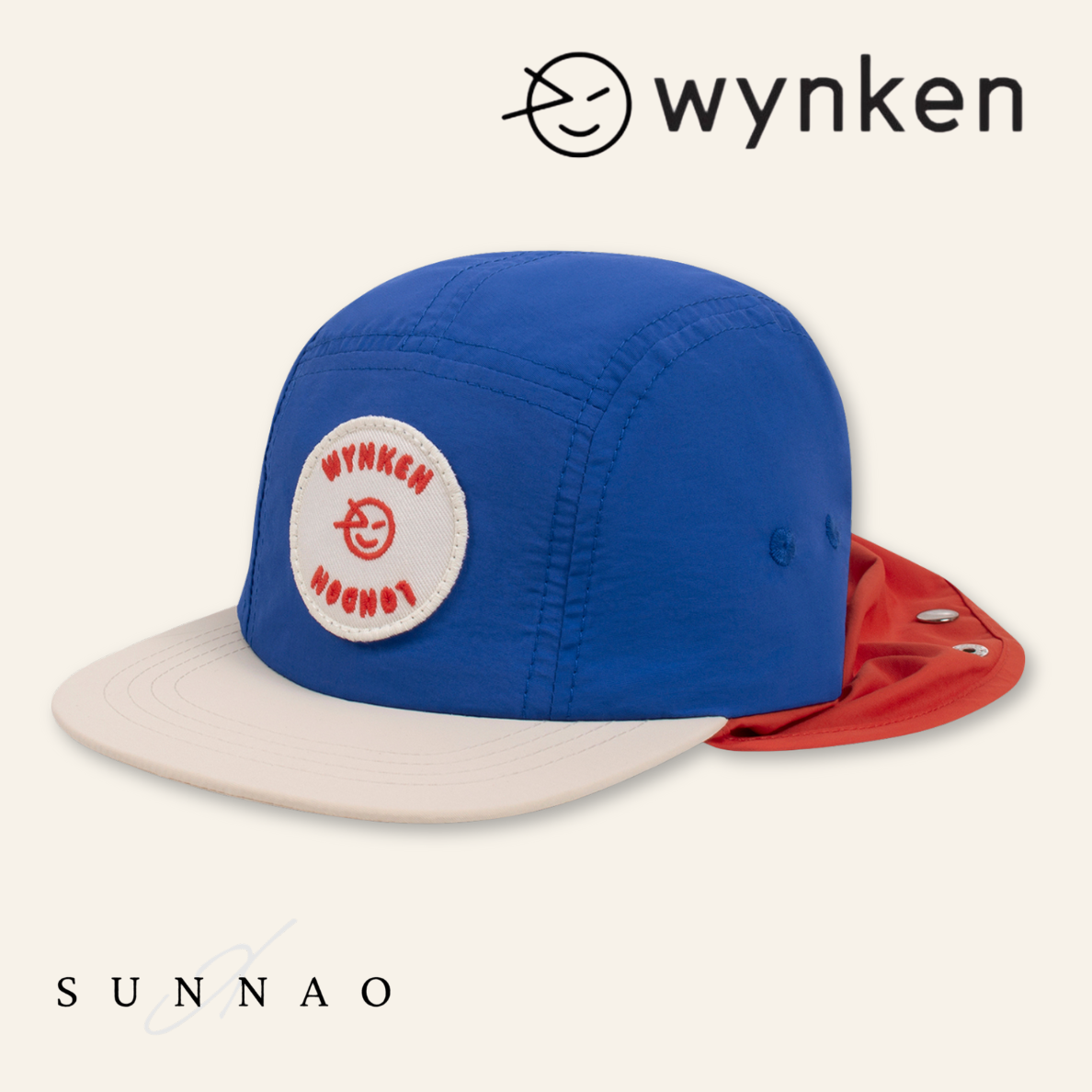 <Wynken> SUNSHINE CAP - ARTISTS BLUE MULTI