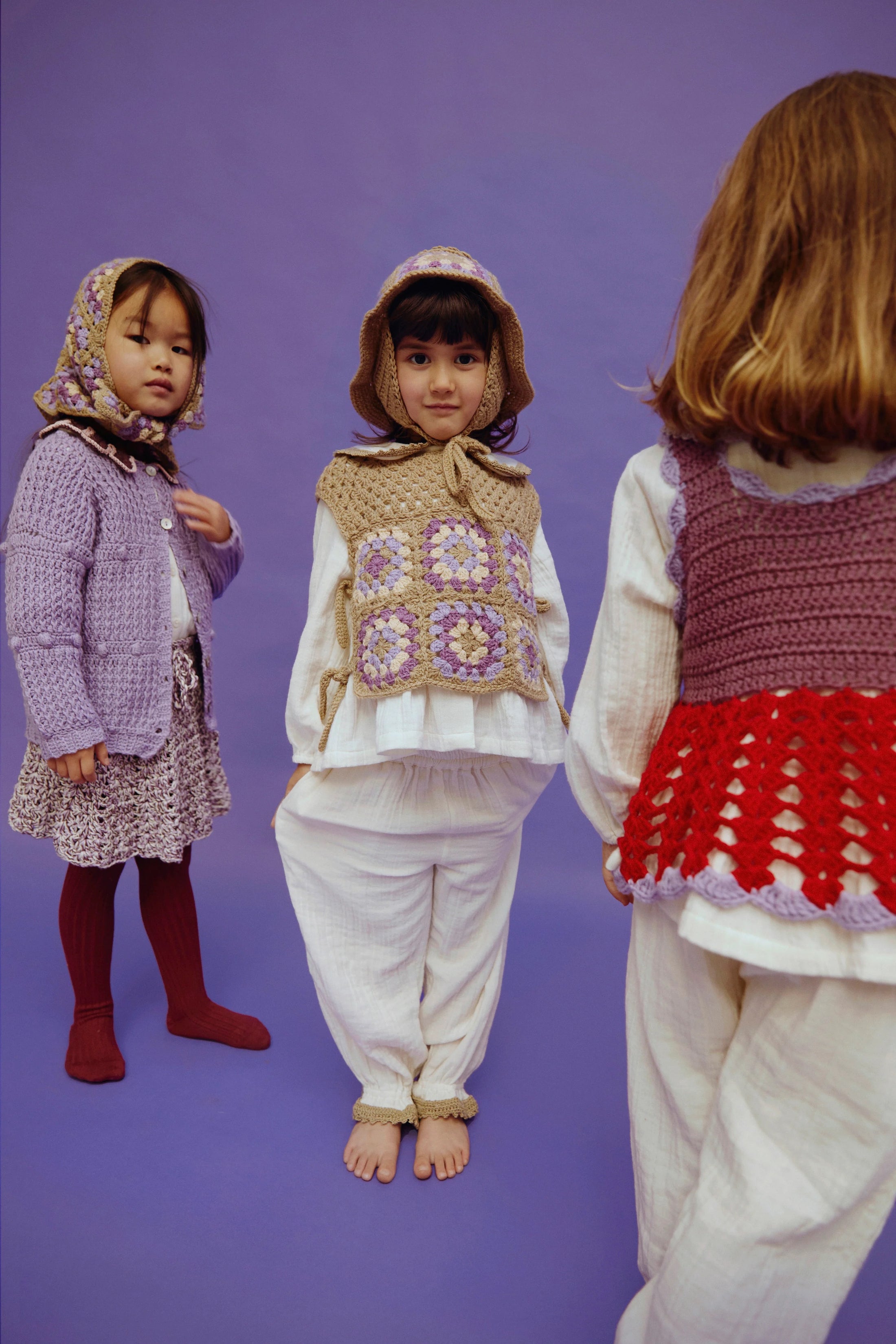 Cotton Vest ROWAN - Multi Blush (1-8Y)