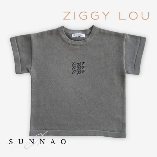 <Ziggy Lou> SIGNATURE TEE - GRAY