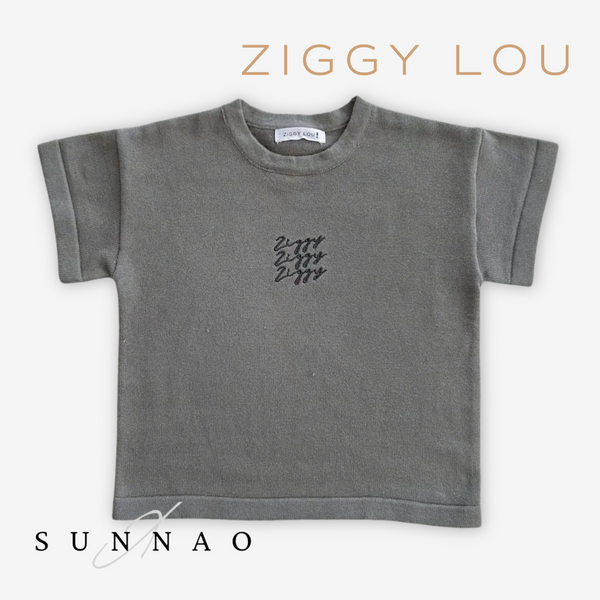 <Ziggy Lou> SIGNATURE TEE - GRAY