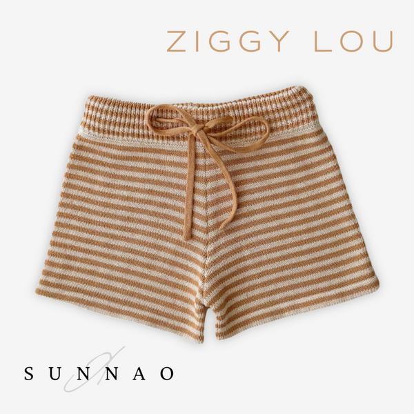 Ziggy Lou Shorts - Golden Stripes (4Y-5Y)