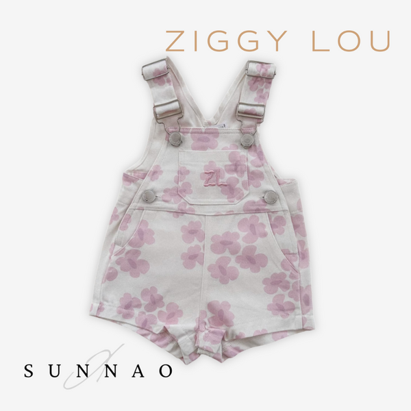 Ziggy Lou SUMMER OVERALLS - FLORA (7Y)