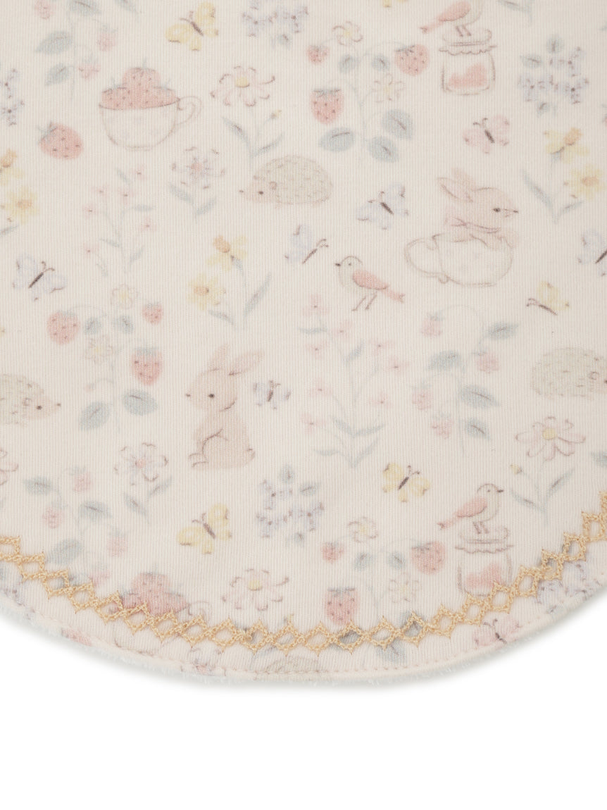<JAMIE KAY> OC Bunny Garden bib - CREAM