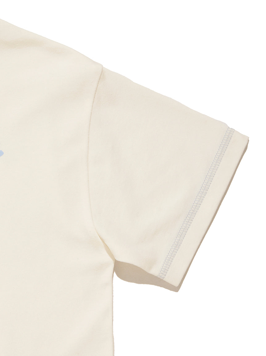<gelato pique> BABY ice cream bear T - CREAM