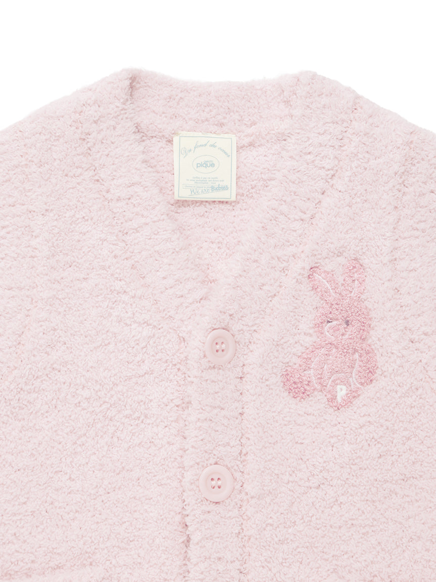 <gelato pique> BABY Powder animal vest - LPNK