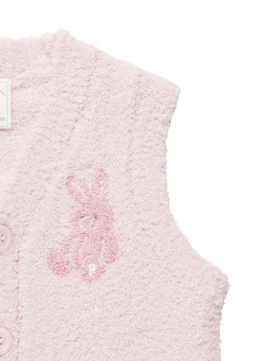 <gelato pique> BABY Powder animal vest - LPNK