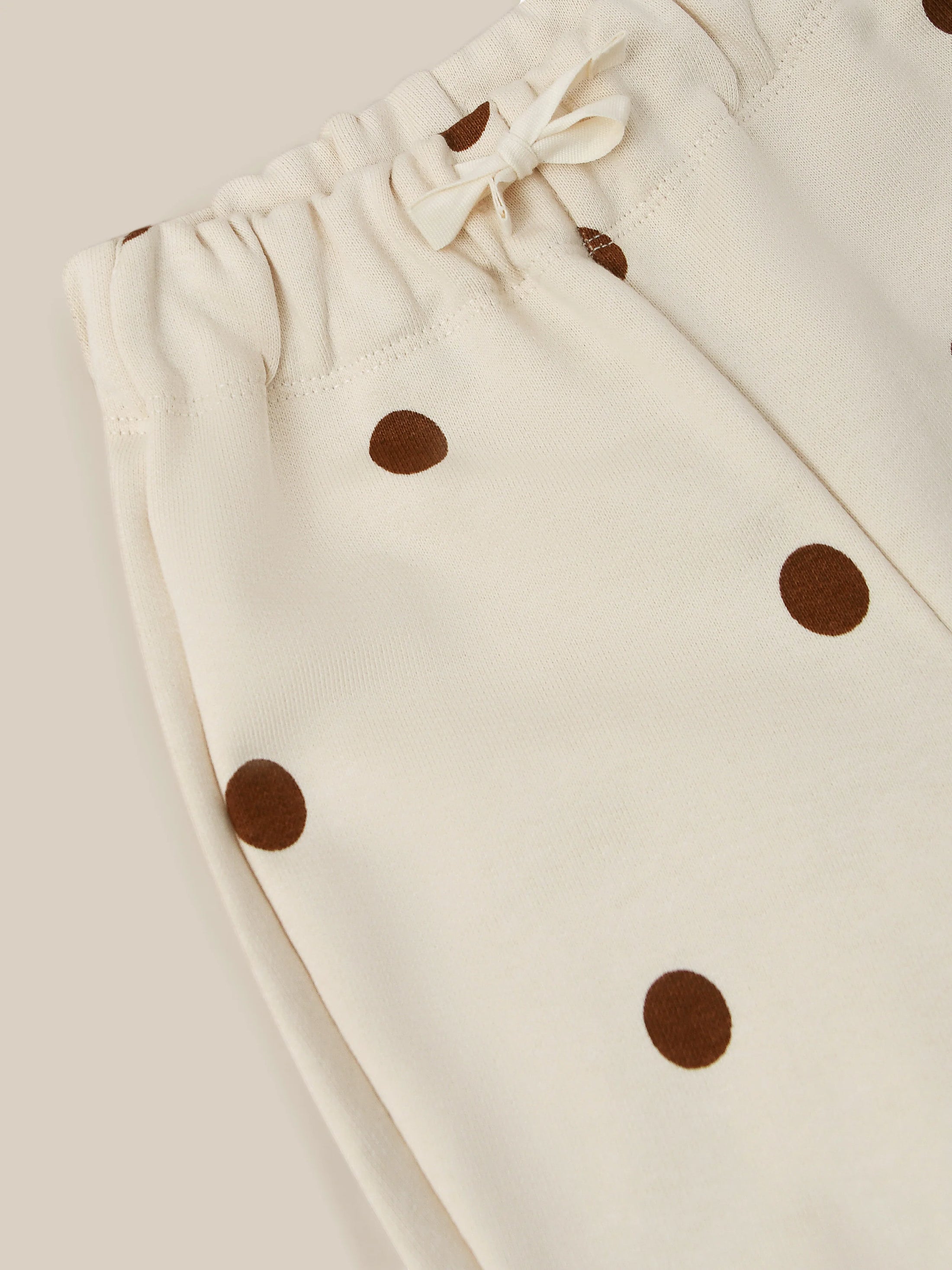 <Organic zoo>Undyed Cotton Dots Sweatpants