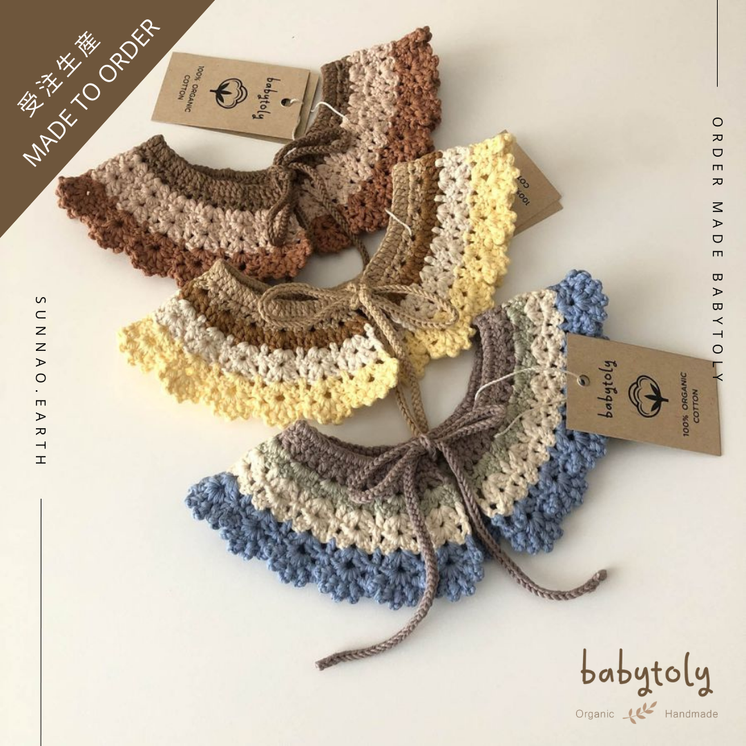【予約／オーダー会】<Babytoly> CROCHET COLLAR（1-8Y）-Babytoly-SUNNAO