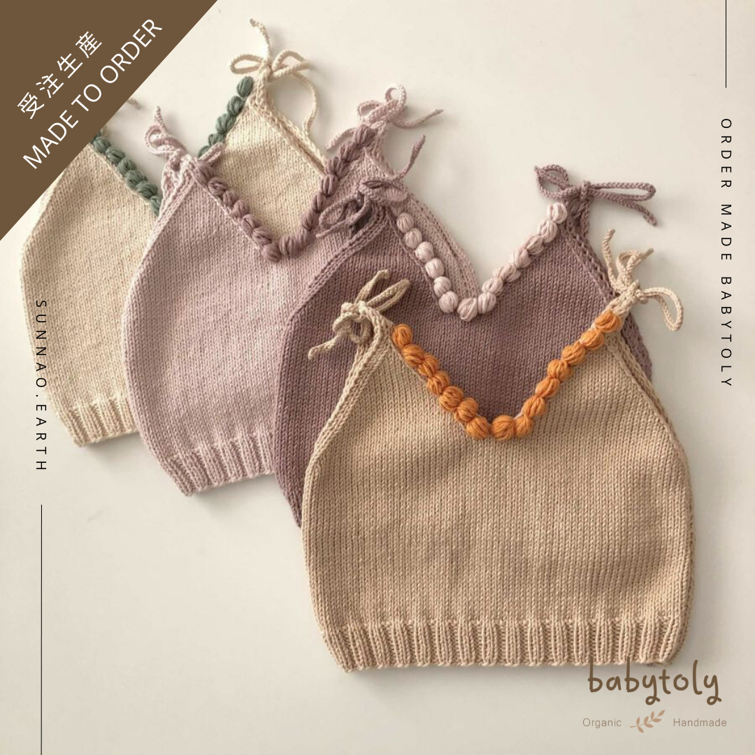 【予約／オーダー会】<Babytoly> EVA KNIT TOP - BASIC（1-9Y）-Babytoly-SUNNAO