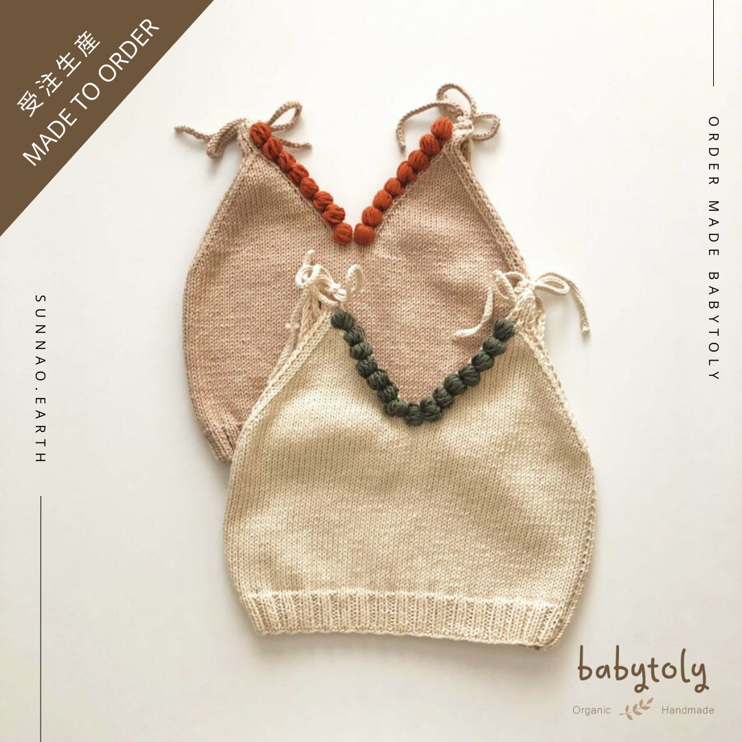 【予約／オーダー会】<Babytoly> EVA KNIT TOP - BASIC（1-9Y）-Babytoly-SUNNAO