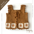 Load image into Gallery viewer, 【予約／オーダー会】<Babytoly> LA PERLA VEST（6M-8Y）-Babytoly-SUNNAO
