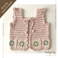 Load image into Gallery viewer, 【予約／オーダー会】<Babytoly> LA PERLA VEST（6M-8Y）-Babytoly-SUNNAO
