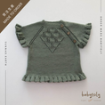 갤러리 뷰어로 이미지로드, 【予約／オーダー会】<Babytoly> Confetti - RUFFLE BLOUSE（6M-6Y）★-Babytoly-SUNNAO
