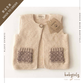 Load image into Gallery viewer, 【予約／オーダー会】<Babytoly> FOLK VEST（0M-6Y）-Babytoly-SUNNAO
