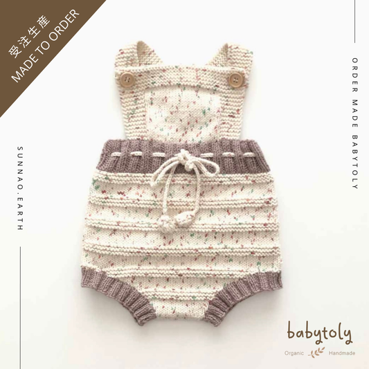 【予約／オーダー会】<Babytoly> Confetti - MACARON ROMPER（0M-4Y）★-Babytoly-SUNNAO